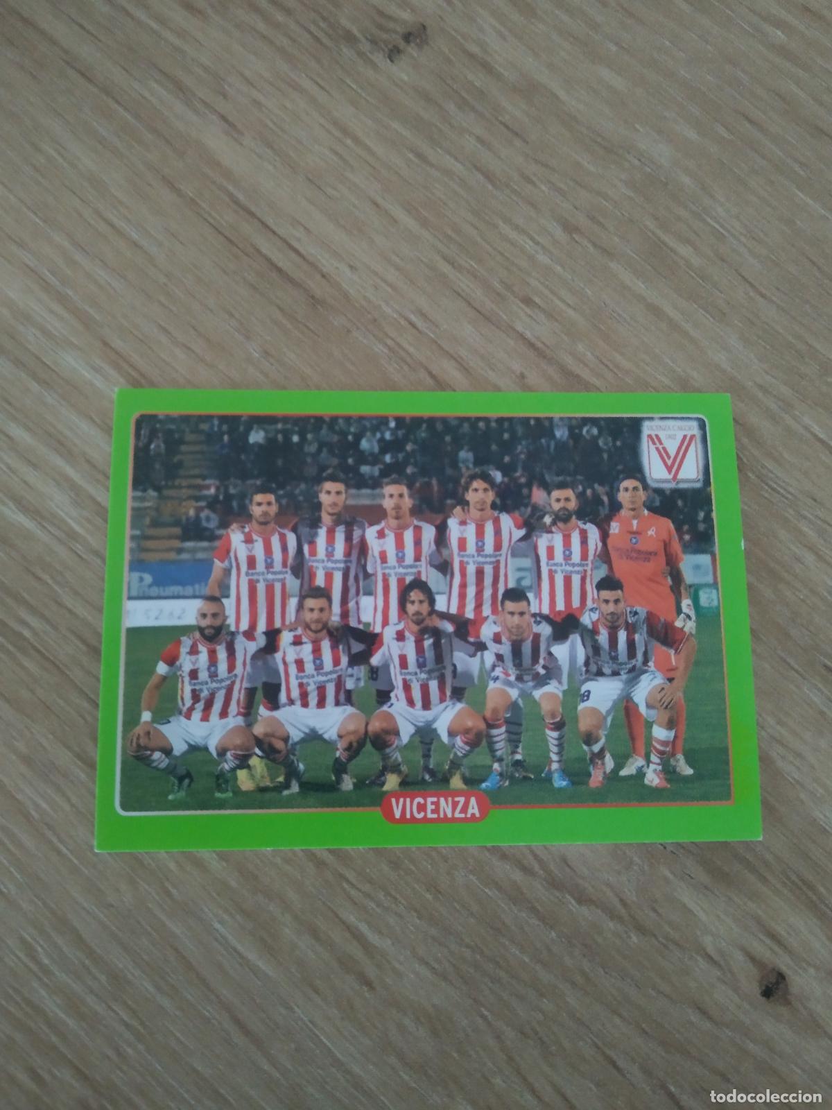 Cromos de f&uacute;tbol: 699 EQUIPO PLANTILLA VICENZA VARESE CROMO FUTBOL PANINI LIGA ITALIA 14-15 CALCIATORI 2014-2015