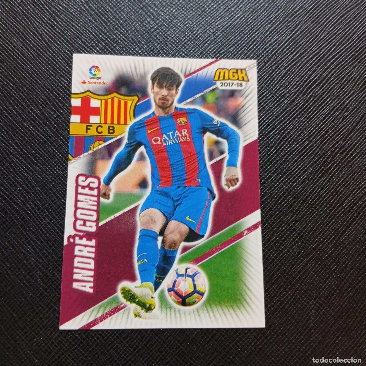 Cromos de f&uacute;tbol: 92 ANDRE GOMES BARCELONA PANINI MEGACRACKS 2017 2018 CROMO FUTBOL 17 18 - A210 PG28