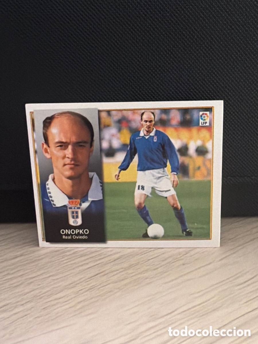 Cromos de f&uacute;tbol: Liga 98 99 Ediciones Este - Onopko - Oviedo