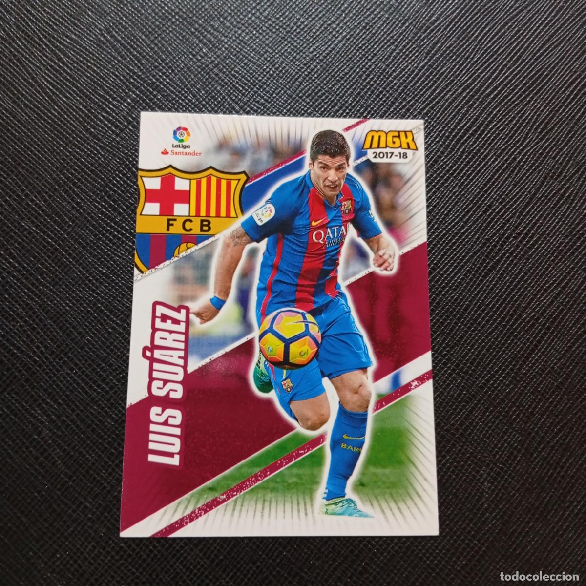 Cromos de f&uacute;tbol: 99 LUIS SUAREZ BARCELONA PANINI MEGACRACKS 2017 2018 CROMO FUTBOL 17 18 - A210 PG28