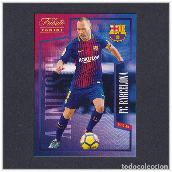 Cromos de f&uacute;tbol: TRIBUTO ANDRES INIESTA 1993 2024 PANINI 2017 2018 23 COLECCI&Oacute;N LIGA BARCELONA ALBUM BAR&Ccedil;A