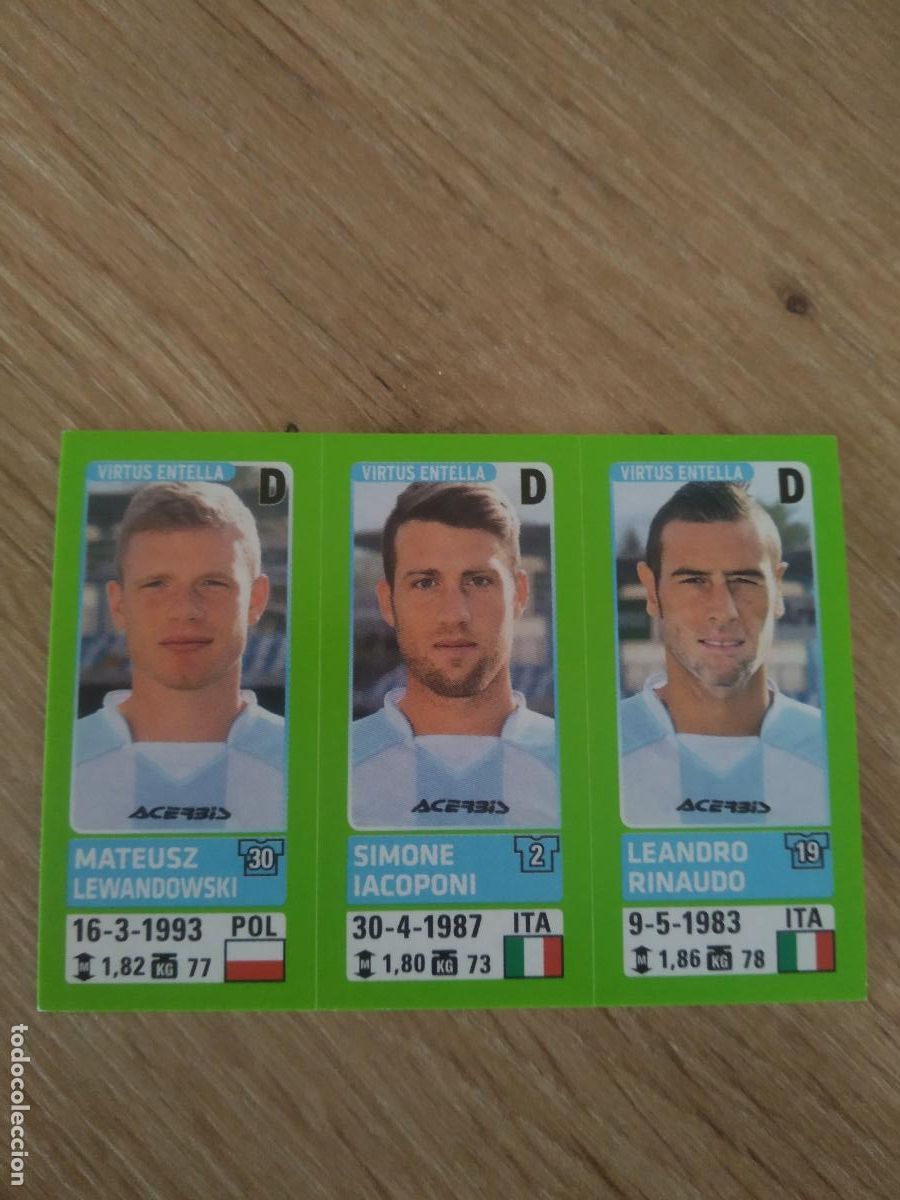 Cromos de f&uacute;tbol: 710 LEWANDOWSKI IACOPONI RINAUDO CROMO FUTBOL PANINI LIGA ITALIA 14-15 CALCIATORI 2014-2015