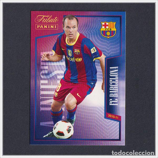 Cromos de f&uacute;tbol: TRIBUTO ANDRES INIESTA 1993 2024 PANINI 2010 2011 14 COLECCI&Oacute;N LIGA BARCELONA ALBUM BAR&Ccedil;A