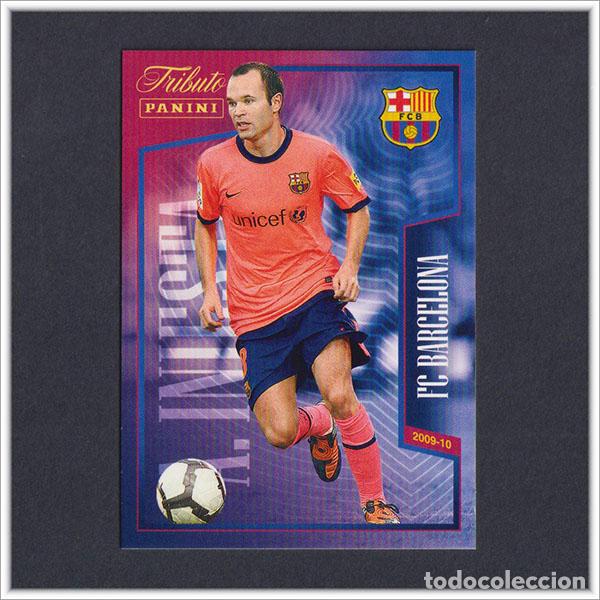 Figurine di Calcio: TRIBUTO ANDRES INIESTA 1993 2024 PANINI 2009 2010 11 COLECCI&Oacute;N LIGA BARCELONA ALBUM BAR&Ccedil;A