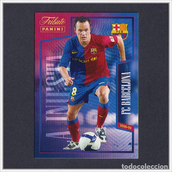 Figurine di Calcio: TRIBUTO ANDRES INIESTA 1993 2024 PANINI 2008 2009 10 COLECCI&Oacute;N LIGA BARCELONA ALBUM BAR&Ccedil;A