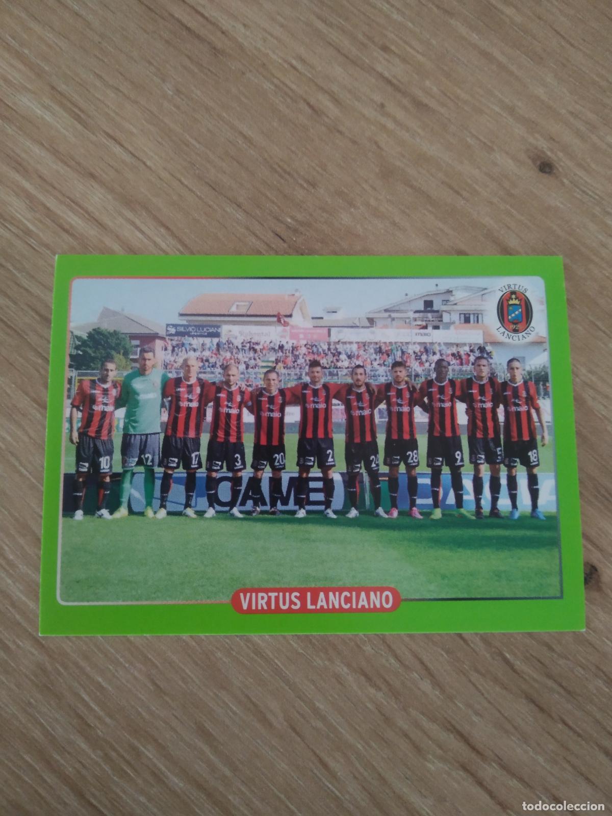 Figurine di Calcio: 715 EQUIPO PLANTILLA VIRTUS LANCIANO CROMO FUTBOL PANINI LIGA ITALIA 14-15 CALCIATORI 2014-2015
