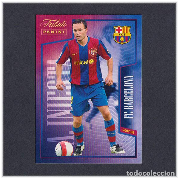 Figurine di Calcio: TRIBUTO ANDRES INIESTA 1993 2024 PANINI 2007 2008 8 COLECCI&Oacute;N LIGA BARCELONA ALBUM BAR&Ccedil;A
