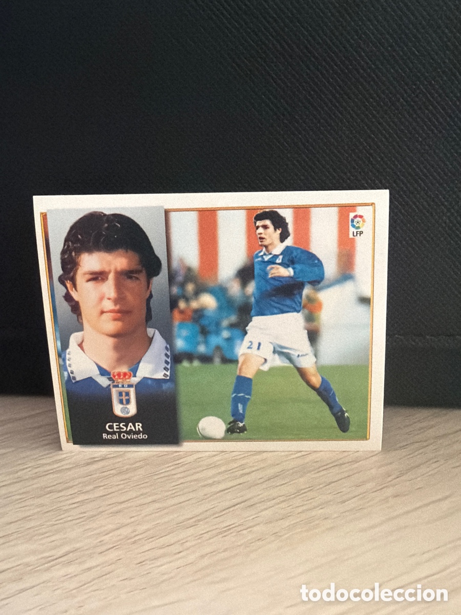 Figurine di Calcio: Liga 98 99 Ediciones Este - Cesar - Oviedo