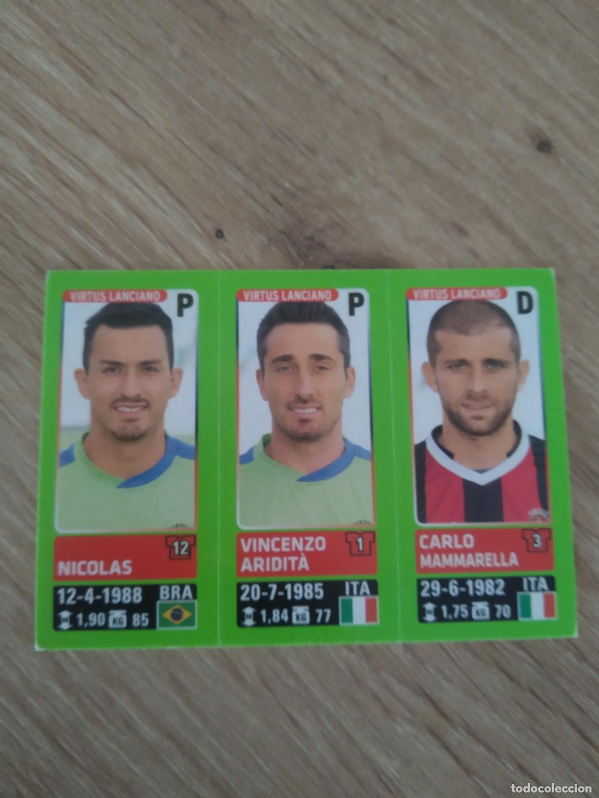 Figurine di Calcio: 716 NICOLAS ARIDITA MAMMARELLA CROMO FUTBOL PANINI LIGA ITALIA 14-15 CALCIATORI 2014-2015