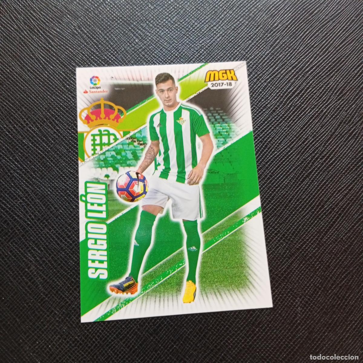 Figurine di Calcio: 125 PEDRO LEON REAL BETIS PANINI MEGACRACKS 2017 2018 CROMO FUTBOL 17 18 - A210 PG37