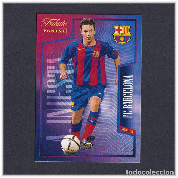 Figurine di Calcio: TRIBUTO ANDRES INIESTA 1993 2024 PANINI 2004 2005 5 COLECCI&Oacute;N LIGA BARCELONA ALBUM BAR&Ccedil;A