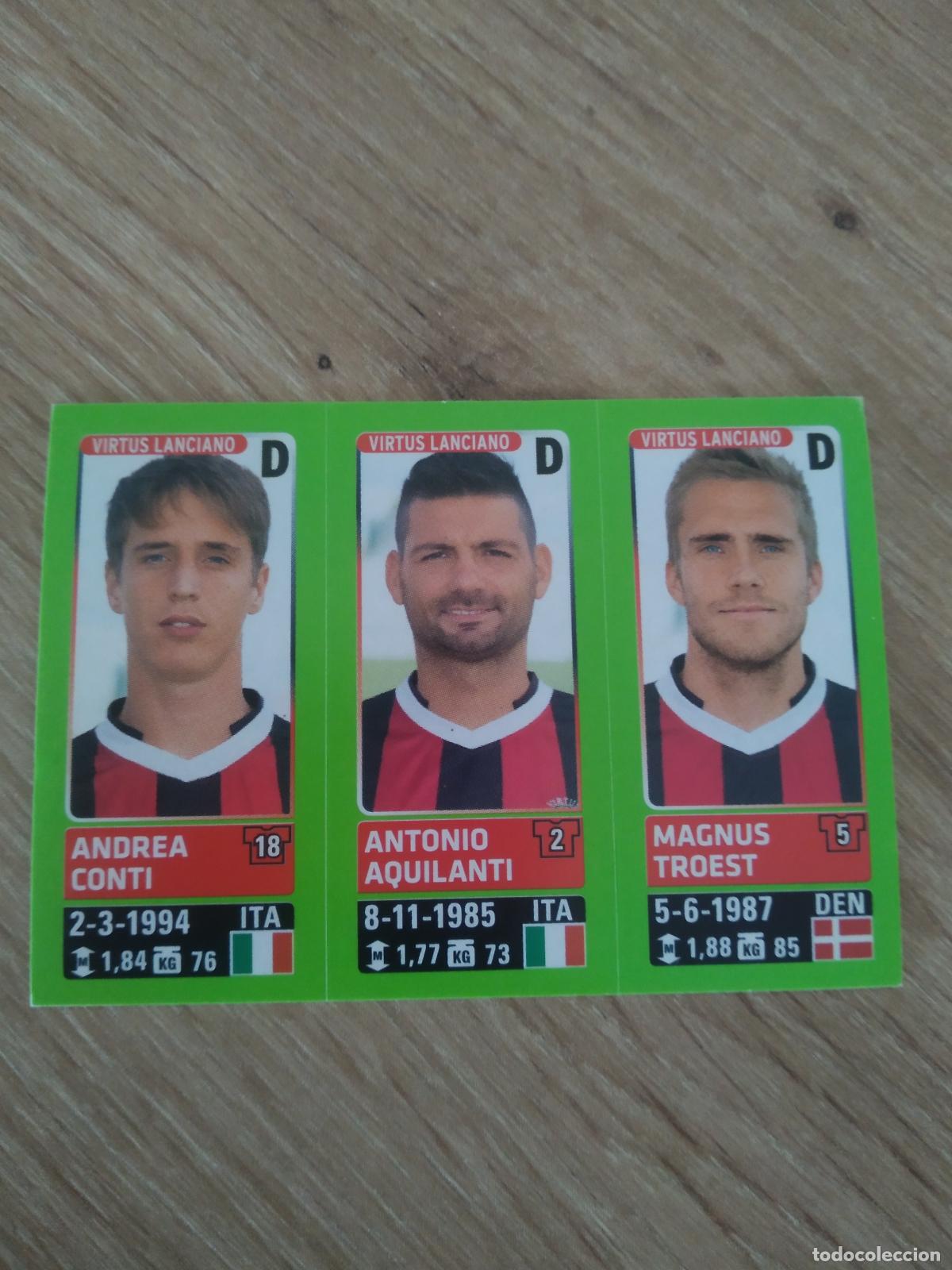 Figurine di Calcio: 717 CONTI AQUILANTI TROEST CROMO FUTBOL PANINI LIGA ITALIA 14-15 CALCIATORI 2014-2015