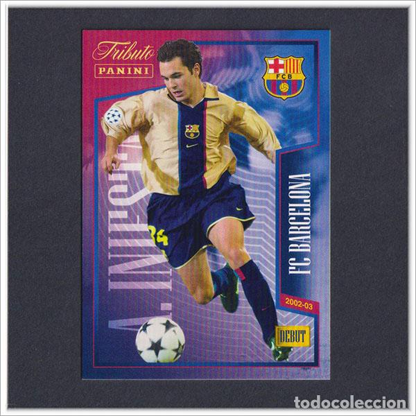 Figurine di Calcio: TRIBUTO ANDRES INIESTA 1993 2024 PANINI 2002 2003 3 COLECCI&Oacute;N LIGA BARCELONA ALBUM BAR&Ccedil;A