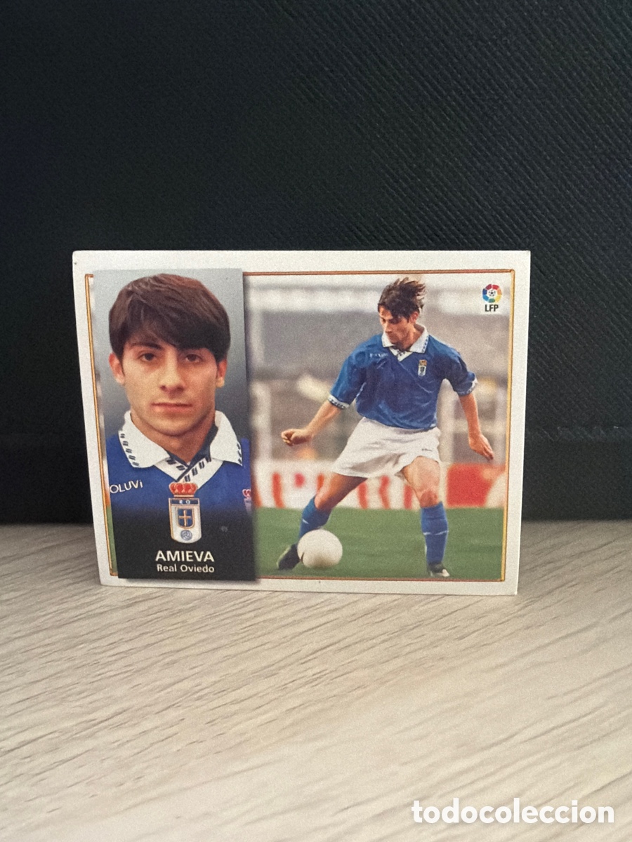 Figurine di Calcio: Liga 98 99 Ediciones Este - Amieva - Oviedo