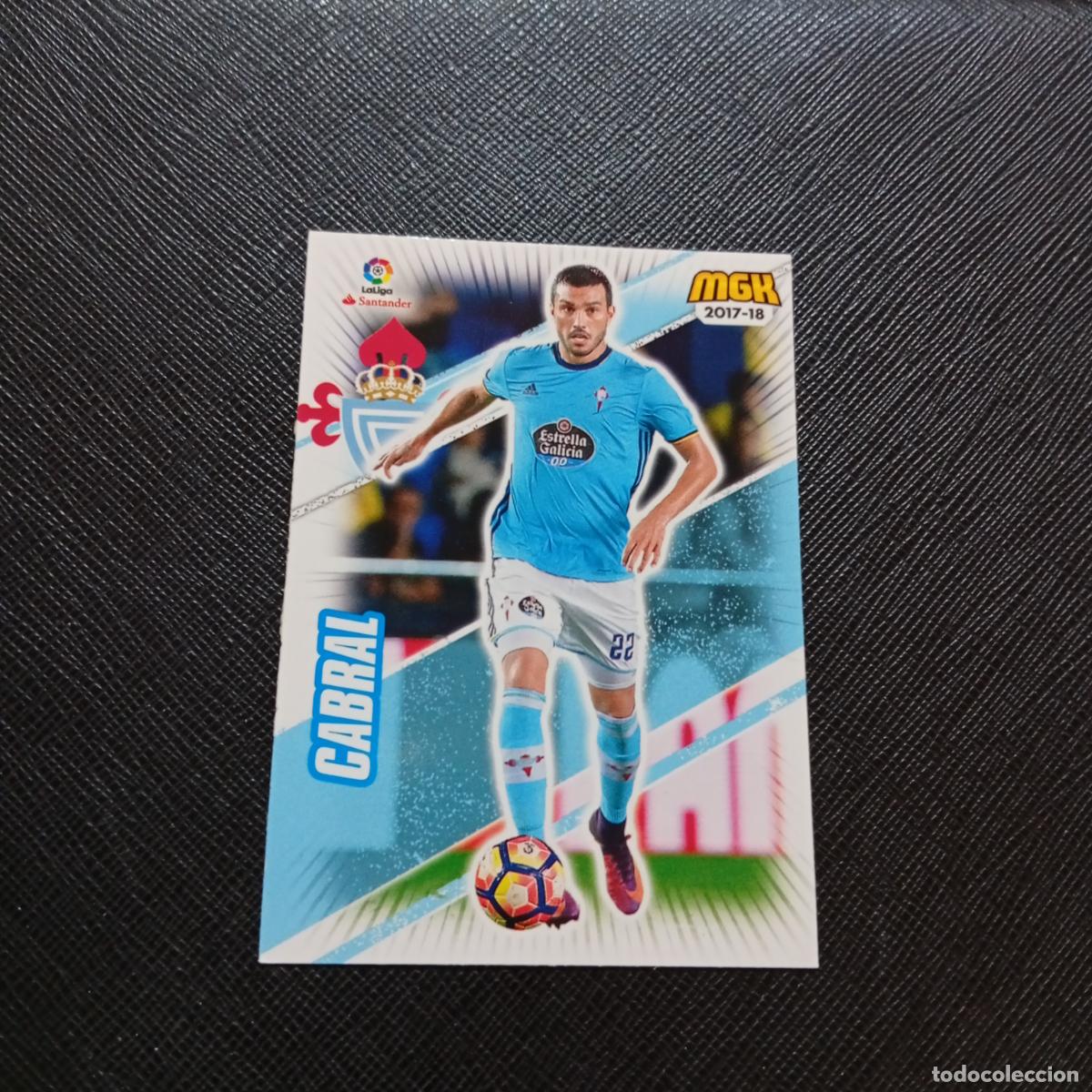 Cromos de Futebol: 140 CABRAL CELTA PANINI MEGACRACKS 2017 2018 CROMO FUTBOL 17 18 - A210 PG46