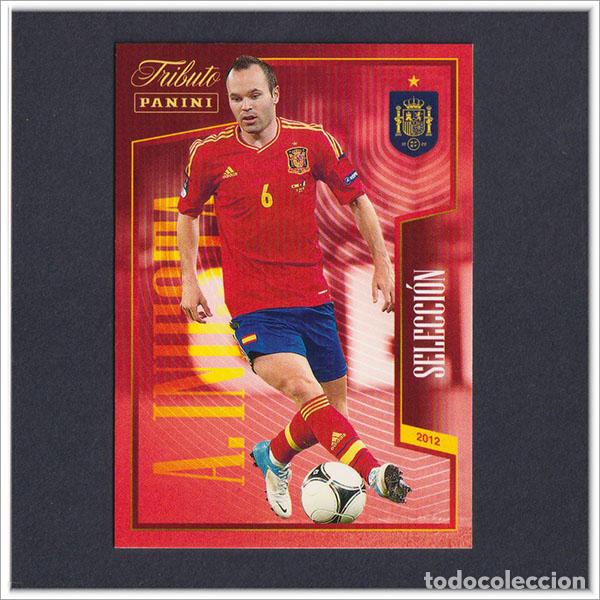 Cromos de Futebol: TRIBUTO ANDRES INIESTA 1993 2024 PANINI EUROCOPA 2012 POLONIA UCRANIA 15 ESPA&Ntilde;A LIGA BARCELONA BAR&Ccedil;A