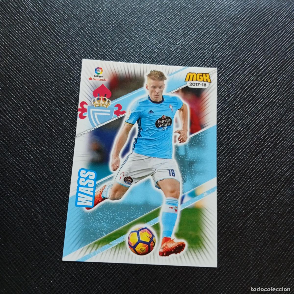 Cromos de Futebol: 147 WASS CELTA PANINI MEGACRACKS 2017 2018 CROMO FUTBOL 17 18 - A210 PG46