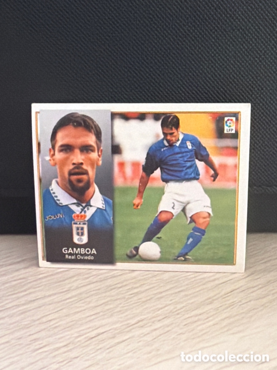 Cromos de f&uacute;tbol: Liga 98 99 Ediciones Este - Gamboa - Oviedo