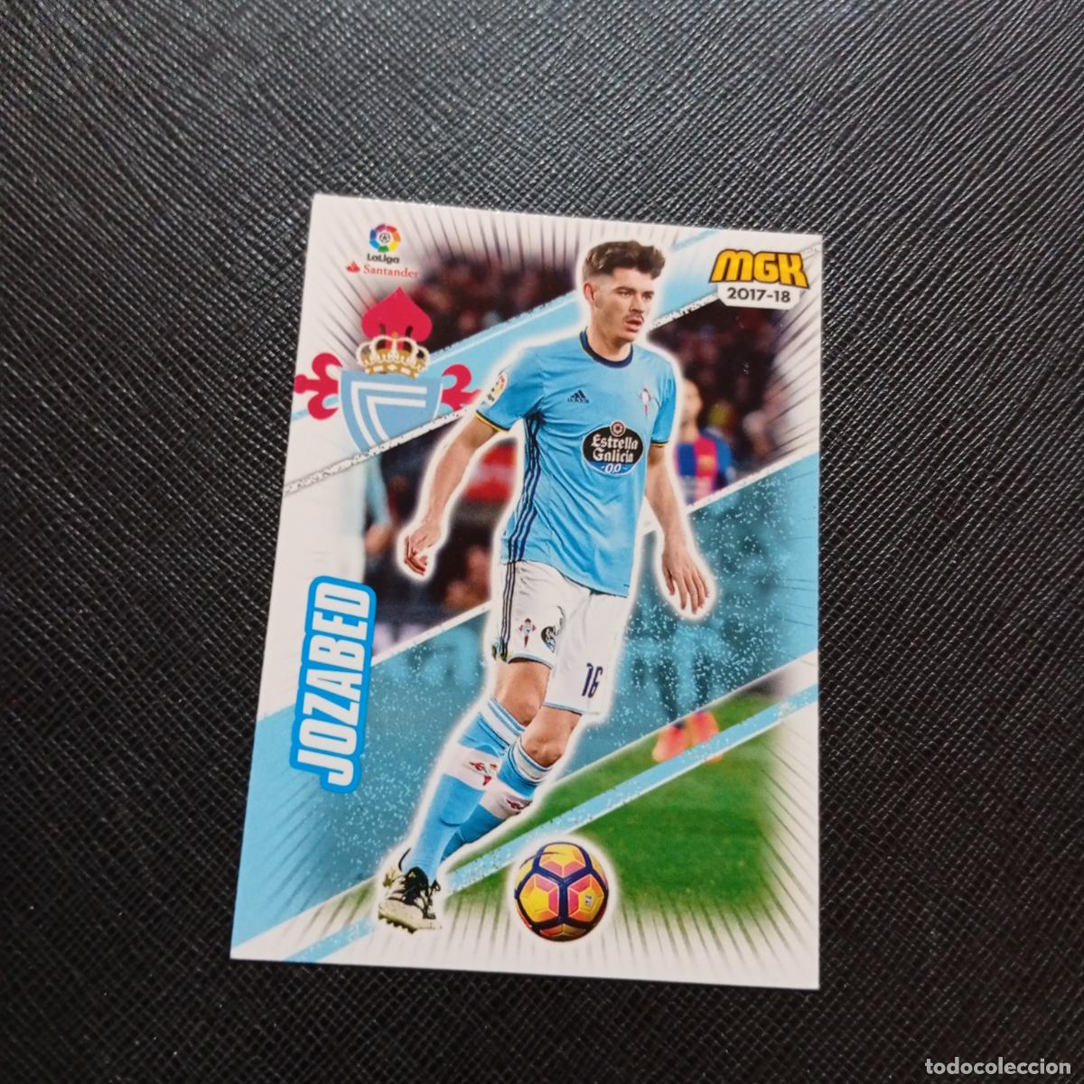 Cromos de f&uacute;tbol: 148 JOZABED CELTA PANINI MEGACRACKS 2017 2018 CROMO FUTBOL 17 18 - A210 PG46