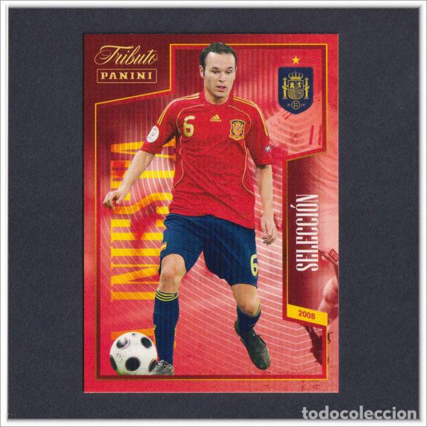 Cromos de f&uacute;tbol: TRIBUTO ANDRES INIESTA 1993 2024 PANINI EUROCOPA 2008 AUSTRIA SUIZA 9 ESPA&Ntilde;A LIGA BARCELONA BAR&Ccedil;A