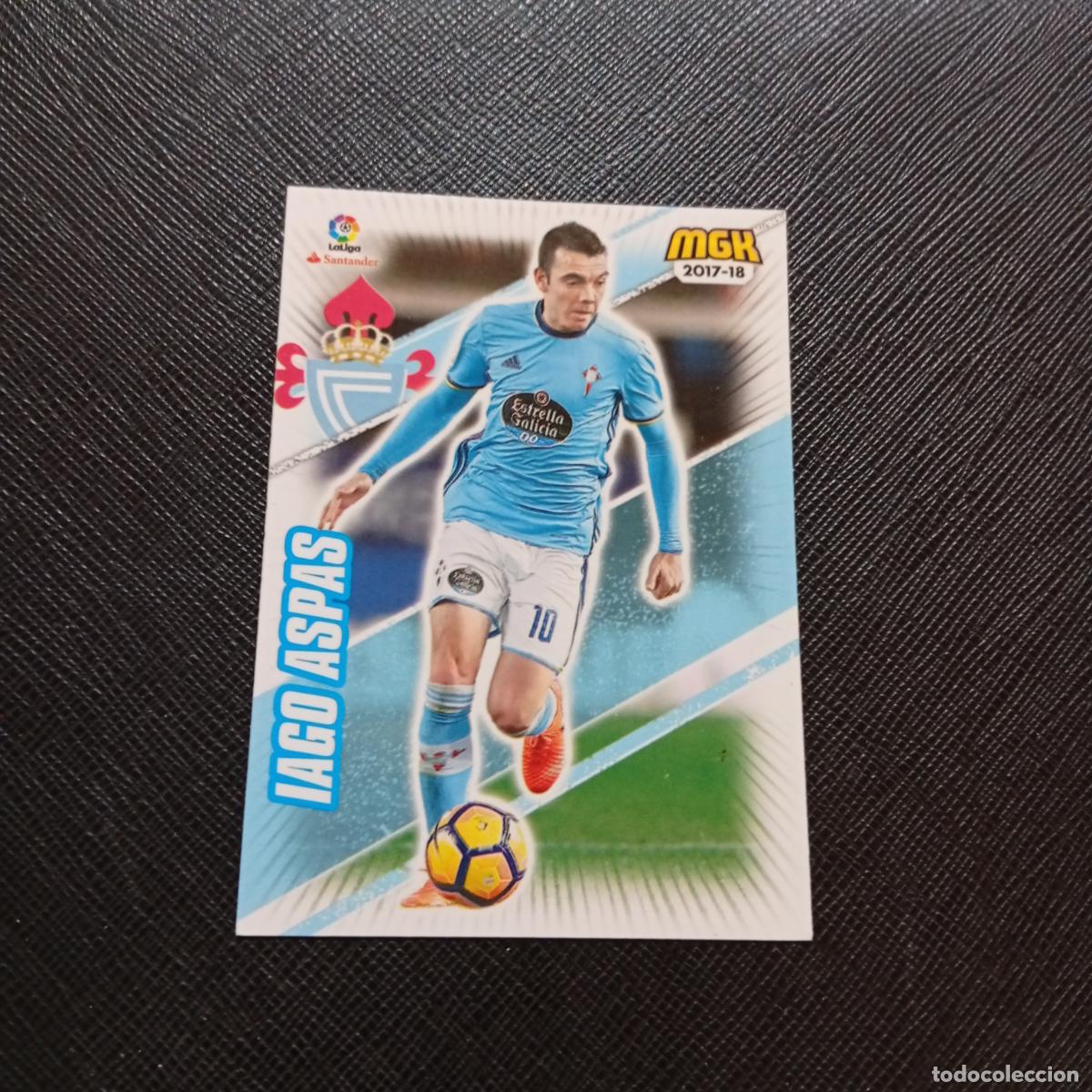 Cromos de f&uacute;tbol: 151 AIGO ASPAS CELTA PANINI MEGACRACKS 2017 2018 CROMO FUTBOL 17 18 - A210 PG55