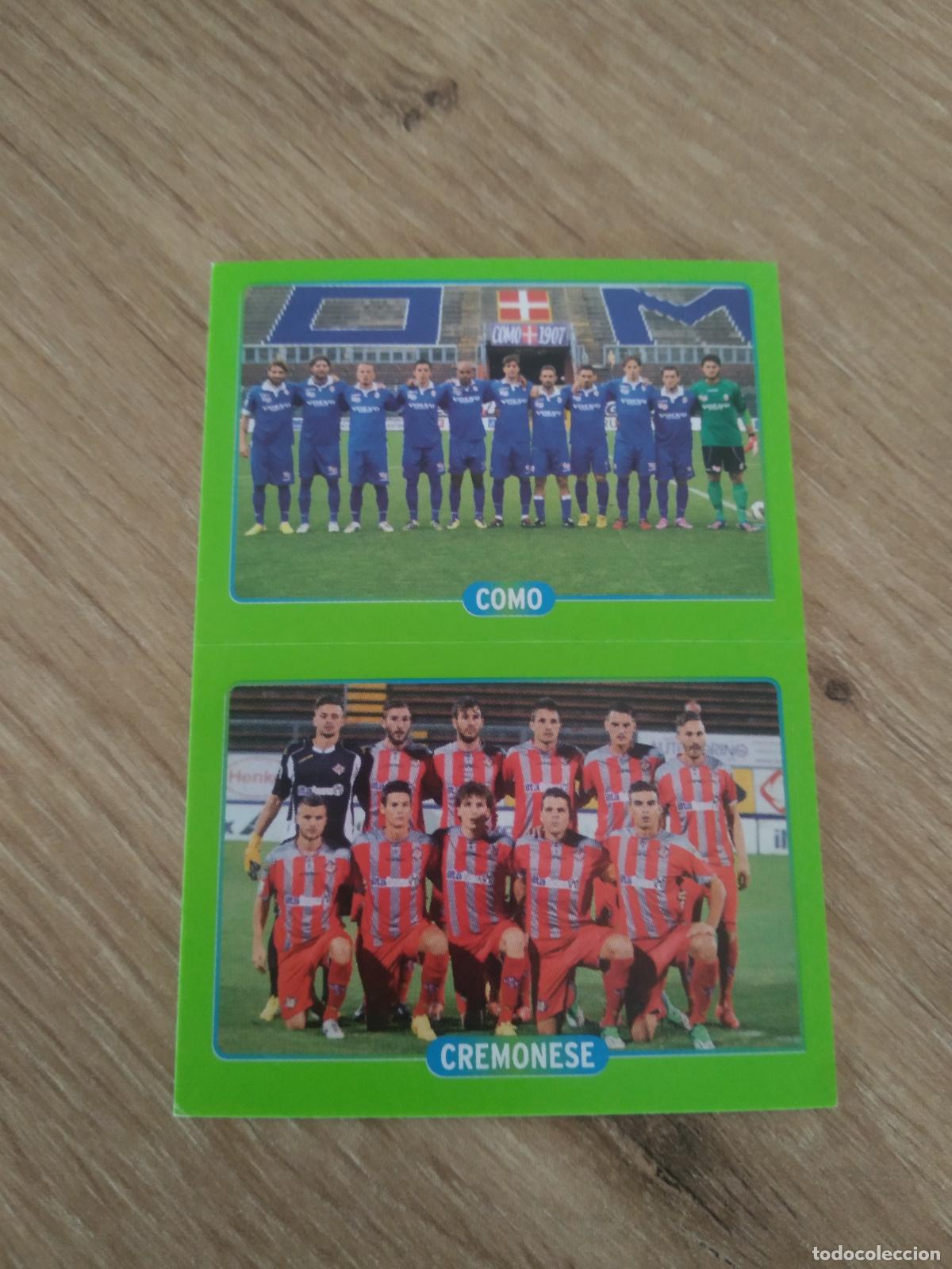 Cromos de f&uacute;tbol: 726 EQUIPO PLANTILLA COMO CREMONESE CROMO FUTBOL PANINI LIGA ITALIA 14-15 CALCIATORI 2014-2015