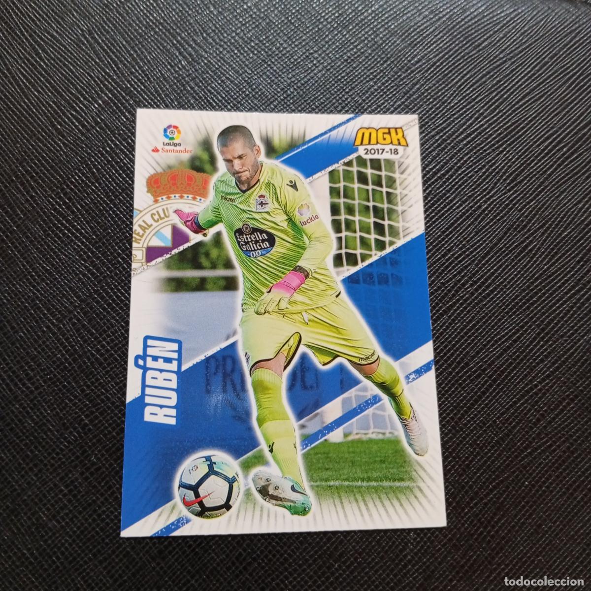 Cromos de f&uacute;tbol: 164 RUBEN DEPORTIVO CORU&Ntilde;A PANINI MEGACRACKS 2017 2018 CROMO FUTBOL 17 18 - A210 PG55