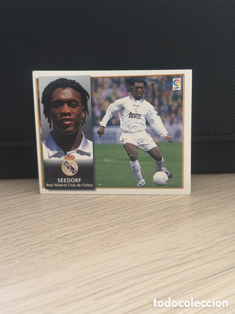 Cromos de f&uacute;tbol: Liga 98 99 Ediciones Este - Seedorf - Real Madrid