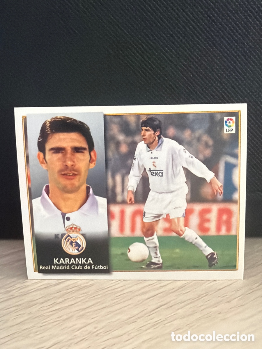 Cromos de f&uacute;tbol: Liga 98 99 Ediciones Este - Karanka - Real Madrid