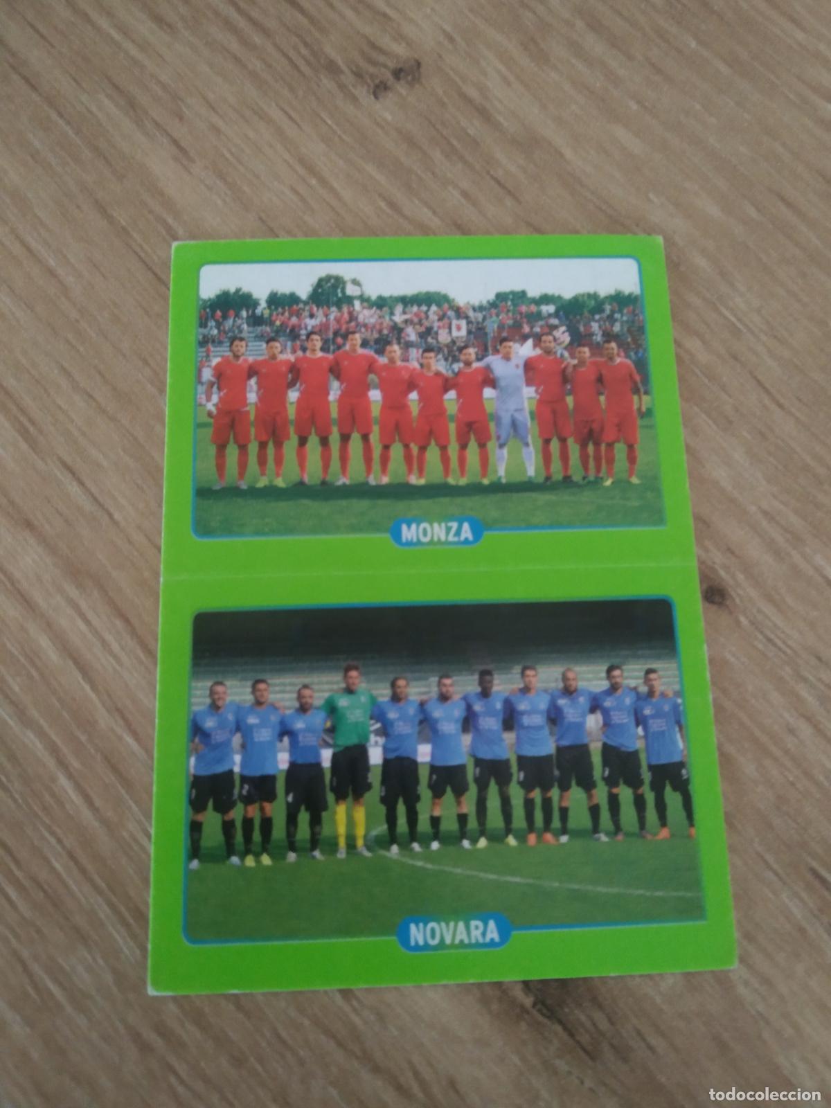 Cromos de f&uacute;tbol: 731 EQUIPO PLANTILLA MONZA NOVARA CROMO FUTBOL PANINI LIGA ITALIA 14-15 CALCIATORI 2014-2015