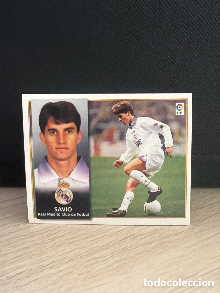 Cromos de f&uacute;tbol: Liga 98 99 Ediciones Este - Savio - Real Madrid