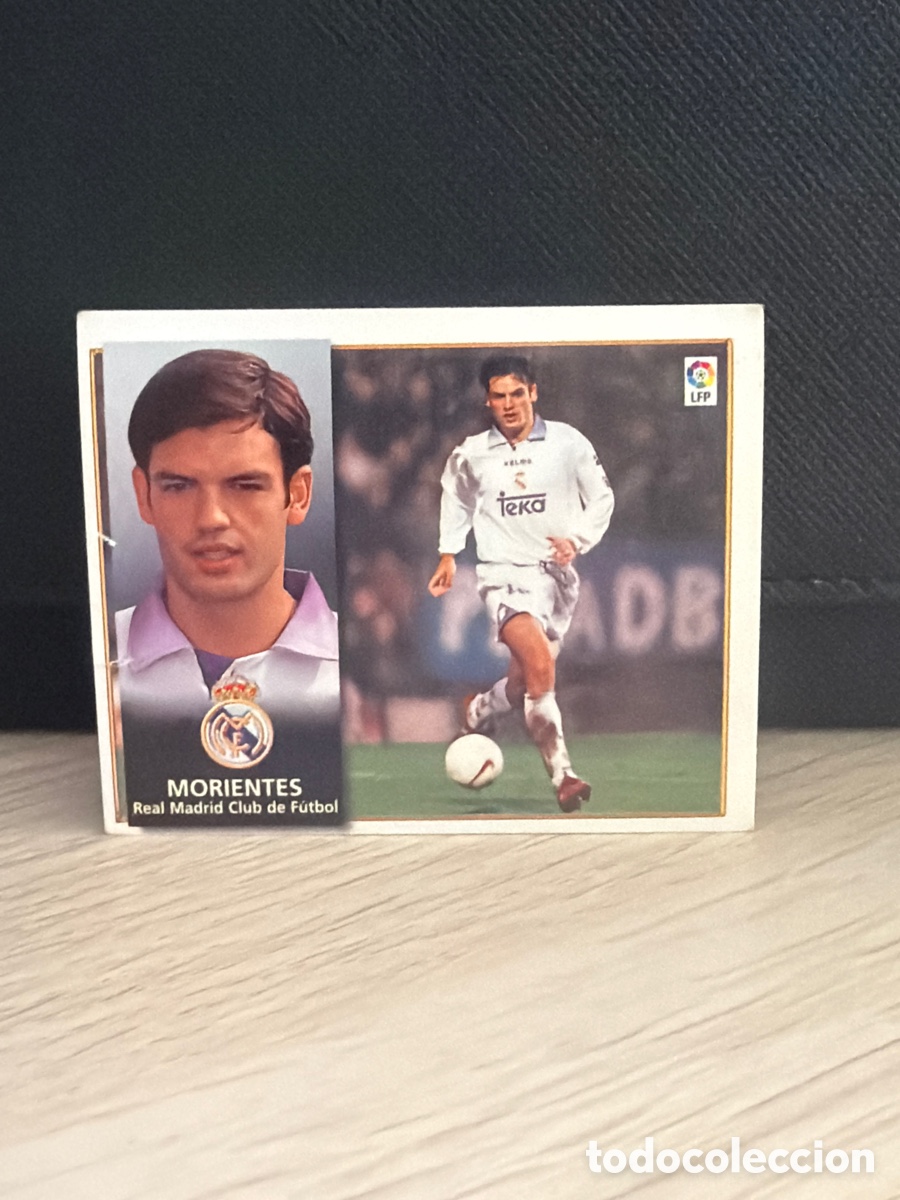 Cromos de f&uacute;tbol: Liga 98 99 Ediciones Este - Morientes - Real Madrid