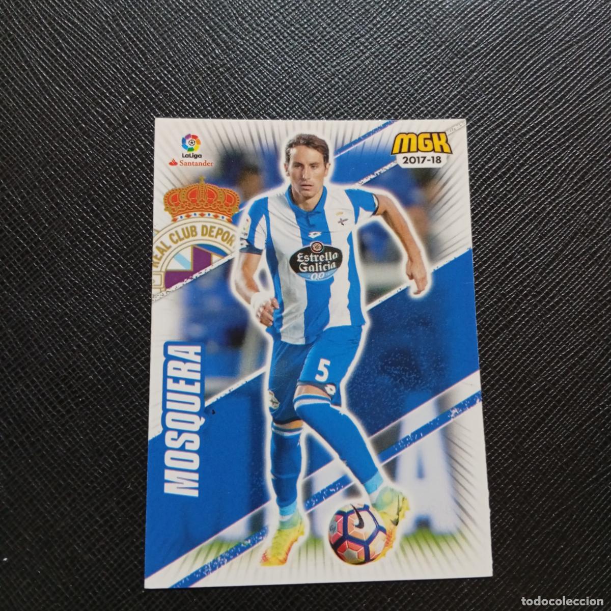 Cromos de f&uacute;tbol: 174 MOSQUERA DEPORTIVO CORU&Ntilde;A PANINI MEGACRACKS 2017 2018 CROMO FUTBOL 17 18 - A210 PG55