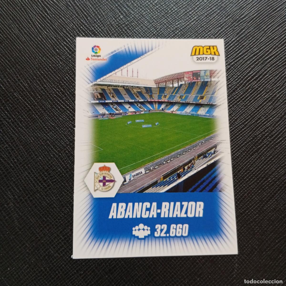 Cromos de f&uacute;tbol: 184 ABANCA RIAZOR DEPORTIVO CORU&Ntilde;A PANINI MEGACRACKS 2017 2018 CROMO FUTBOL 17 18 - A210 PG64