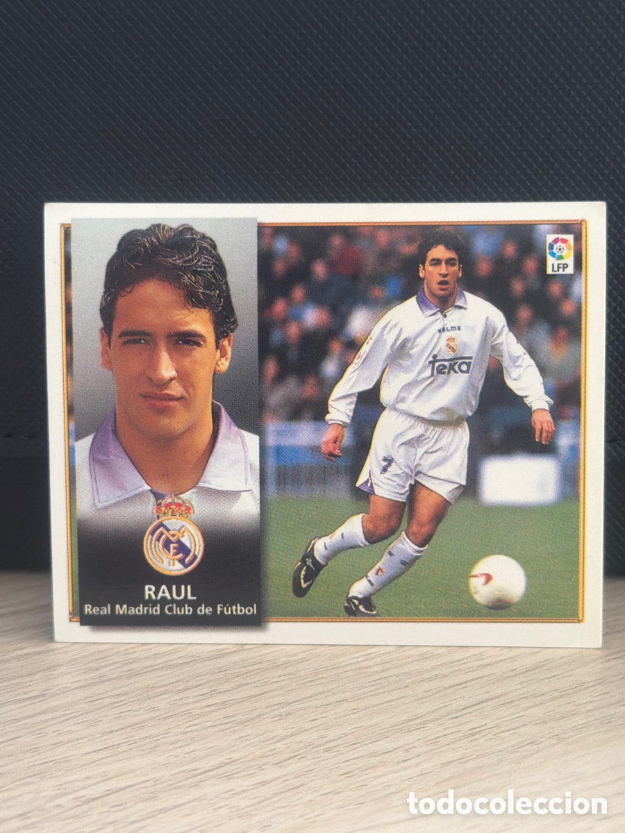 Cromos de f&uacute;tbol: Liga 98 99 Ediciones Este - Raul - Real Madrid