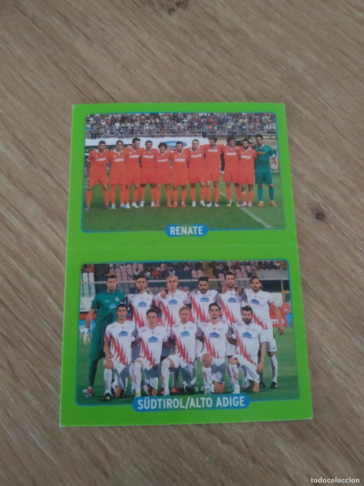 Cromos de f&uacute;tbol: 735 EQUIPO PLANTILLA RENATE SUDTIROL CROMO FUTBOL PANINI LIGA ITALIA 14-15 CALCIATORI 2014-2015