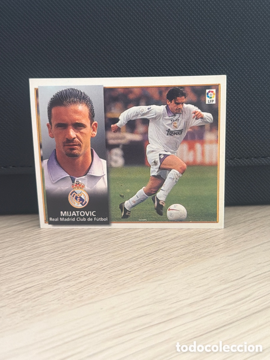 Cromos de f&uacute;tbol: Liga 98 99 Ediciones Este - Mijatovic - Real Madrid