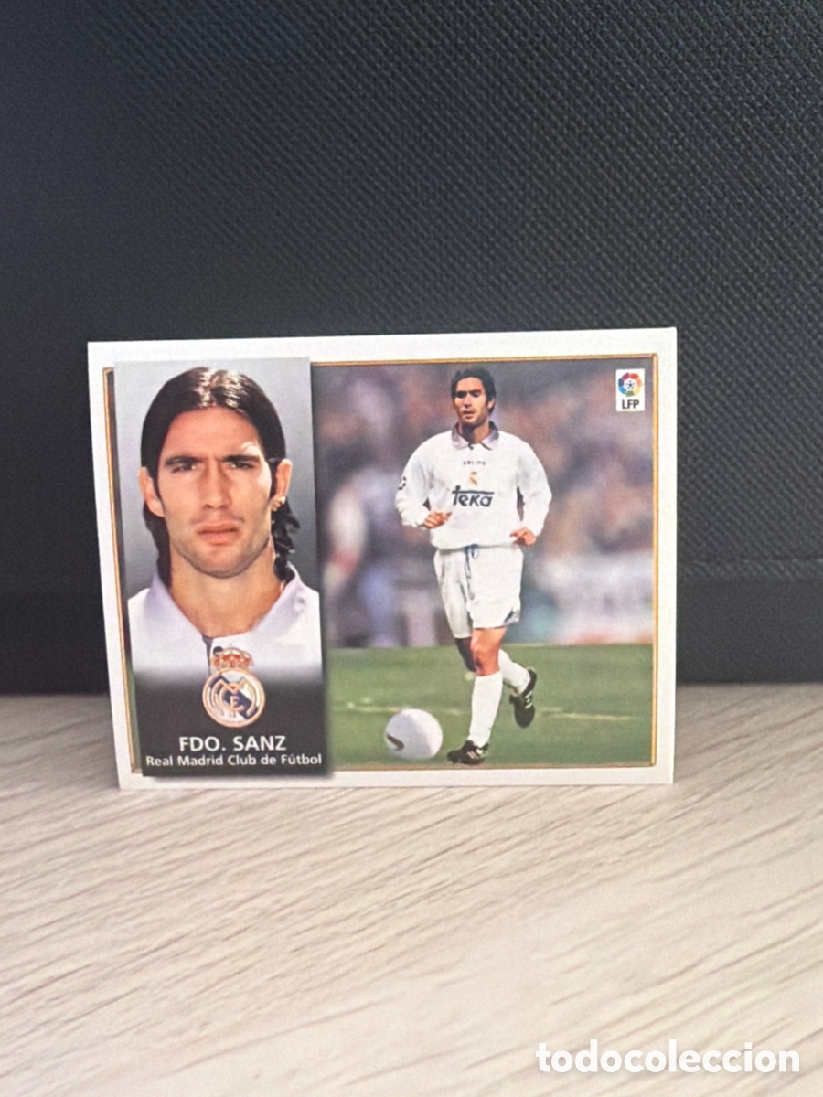 Cromos de f&uacute;tbol: Liga 98 99 Ediciones Este - Fernando Sanz - Real Madrid