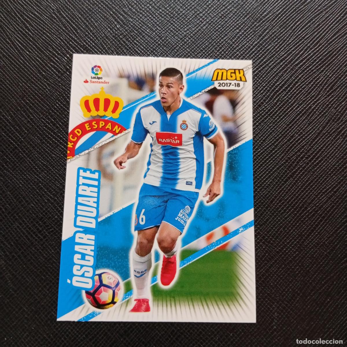 Cromos de f&uacute;tbol: 222 OSCAR DUARTE ESPA&Ntilde;OL PANINI MEGACRACKS 2017 2018 CROMO FUTBOL 17 18 - A210 PG73