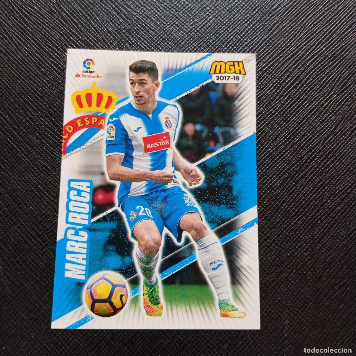 Cromos de f&uacute;tbol: 228 MARC ROCA ESPA&Ntilde;OL PANINI MEGACRACKS 2017 2018 CROMO FUTBOL 17 18 - A210 PG73