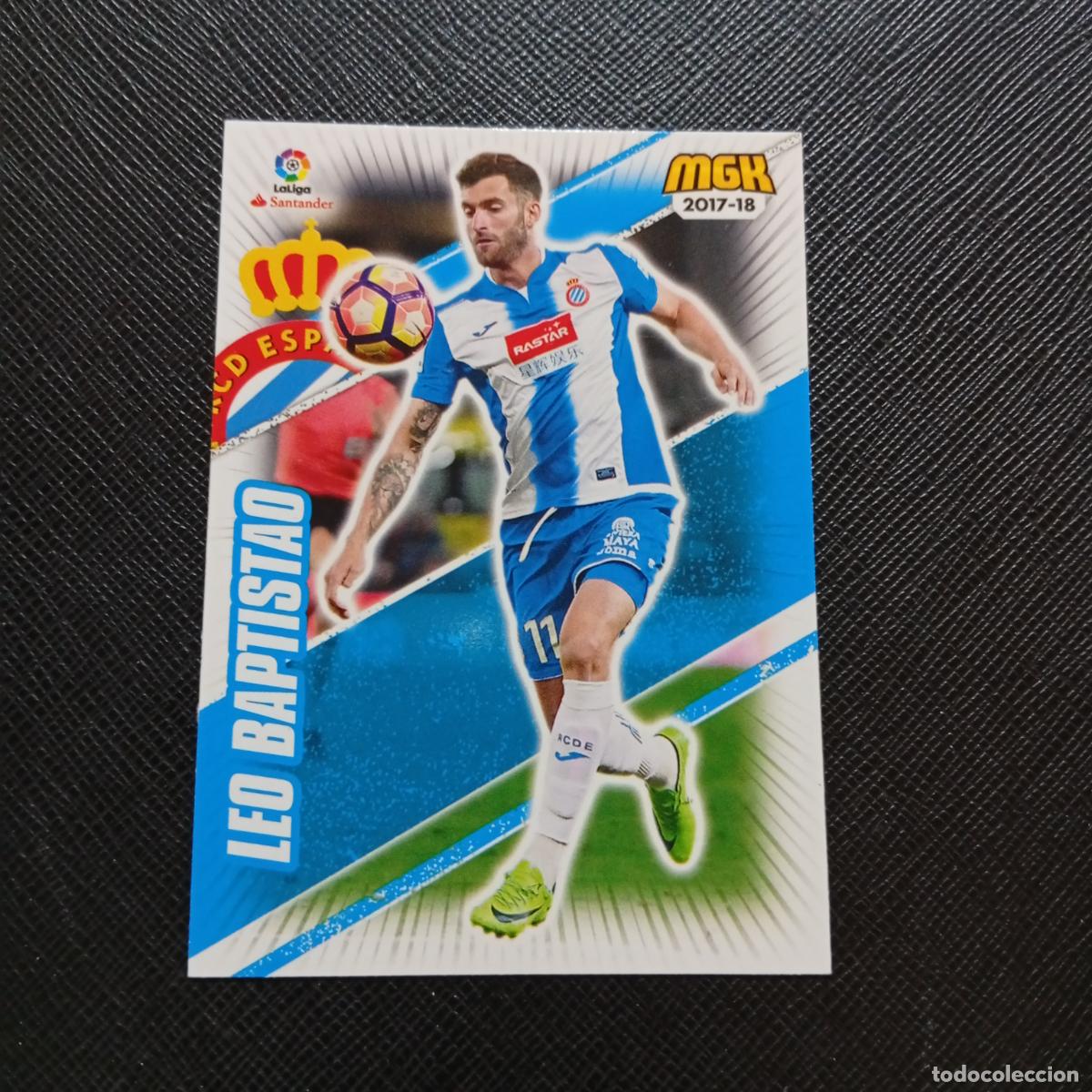 Cromos de f&uacute;tbol: 231 LEO BAPTISTAO ESPA&Ntilde;OL PANINI MEGACRACKS 2017 2018 CROMO FUTBOL 17 18 - A210 PG73