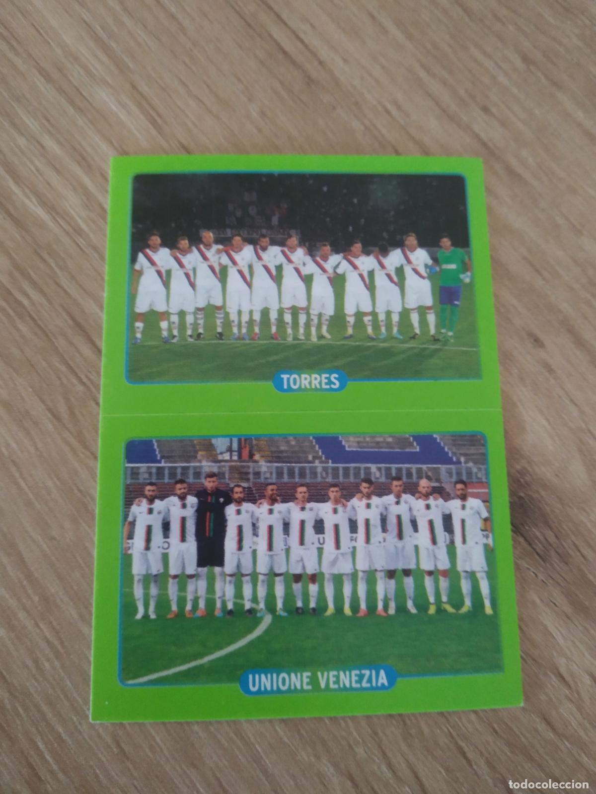 Cromos de f&uacute;tbol: 737 EQUIPO TORRES UNIONE VENEZIA CROMO FUTBOL PANINI LIGA ITALIA 14-15 CALCIATORI 2014-2015