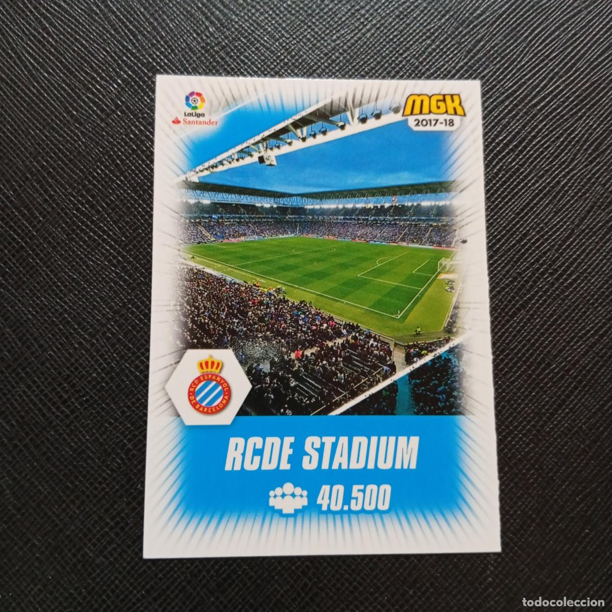 Cromos de f&uacute;tbol: 238 RCDE STADIUM ESPA&Ntilde;OL PANINI MEGACRACKS 2017 2018 CROMO FUTBOL 17 18 - A210 PG82