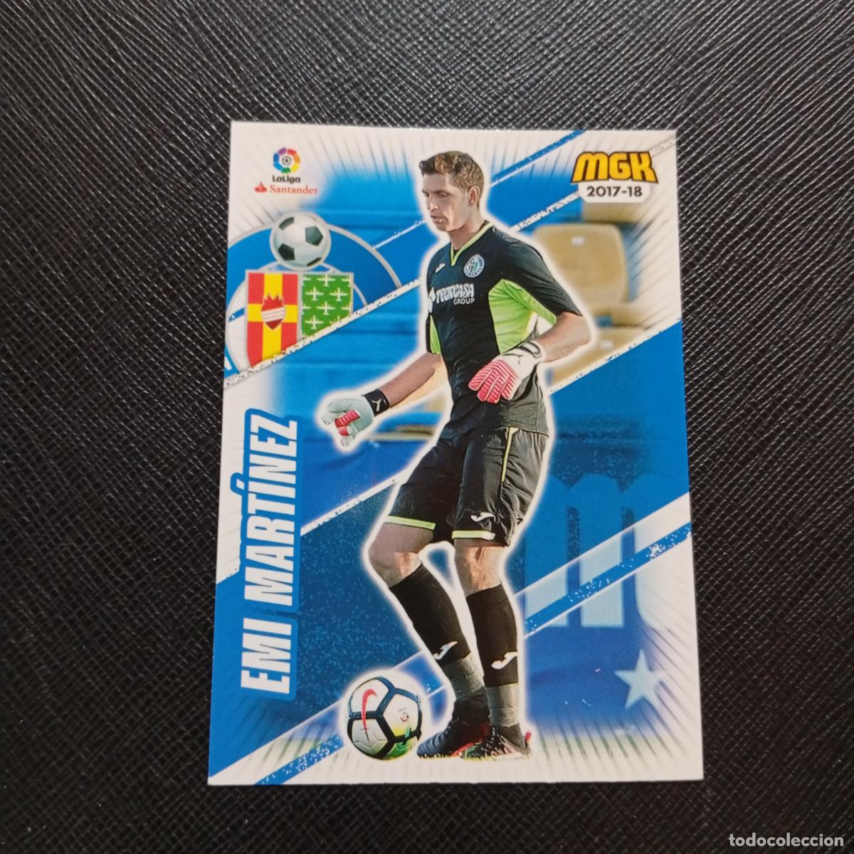 Cromos de f&uacute;tbol: 246 EMI MARTINEZ GETAFE PANINI MEGACRACKS 2017 2018 CROMO FUTBOL 17 18 - A210 PG82