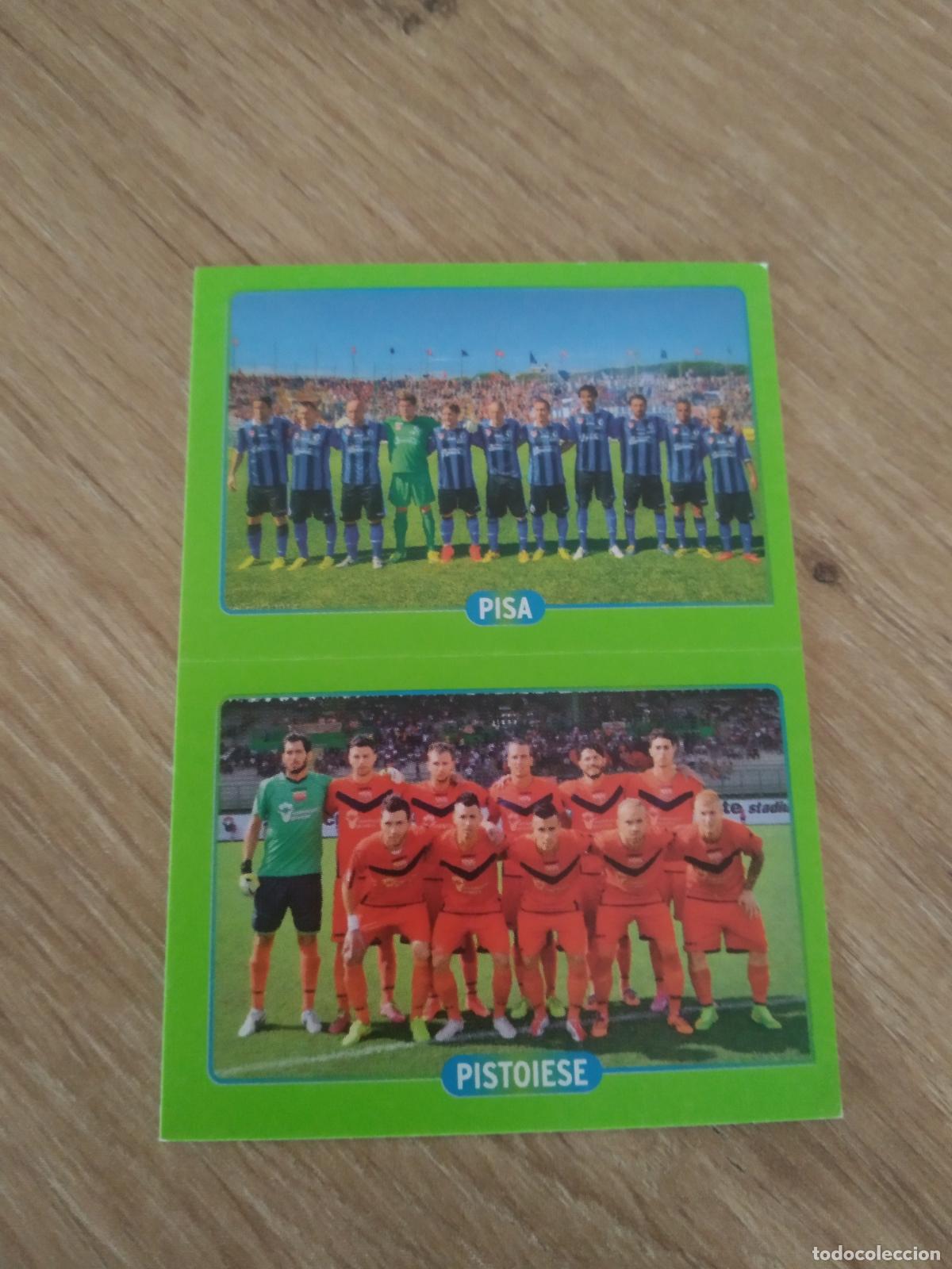 Cromos de f&uacute;tbol: 744 PISA PISTOIESE EQUIPO PLANTILLA CROMO FUTBOL PANINI LIGA ITALIA 14-15 CALCIATORI 2014-2015