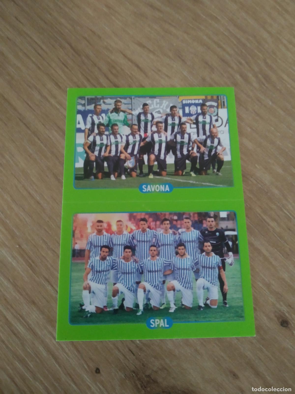 Cromos de f&uacute;tbol: 750 SAVONA SPAL EQUIPO CROMO FUTBOL PANINI LIGA ITALIA 14-15 CALCIATORI 2014-2015