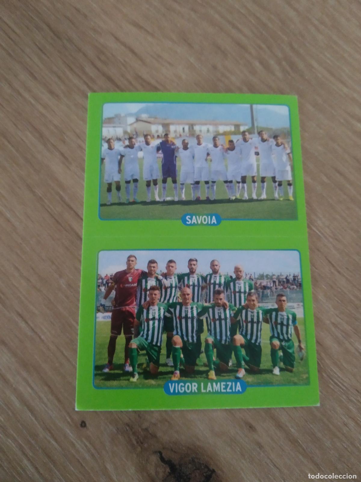 Cromos de f&uacute;tbol: 767 SAVOIA VIGOR LAMEZIA EQUIPO PLANTILLA CROMO FUTBOL PANINI LIGA ITALIA 14-15 CALCIATORI 2014-2015