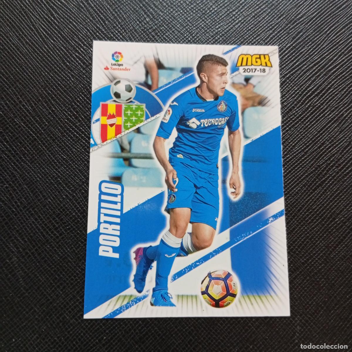 Cromos de f&uacute;tbol: 258 PORTILLO GETAFE PANINI MEGACRACKS 2017 2018 CROMO FUTBOL 17 18 - A210 PG91