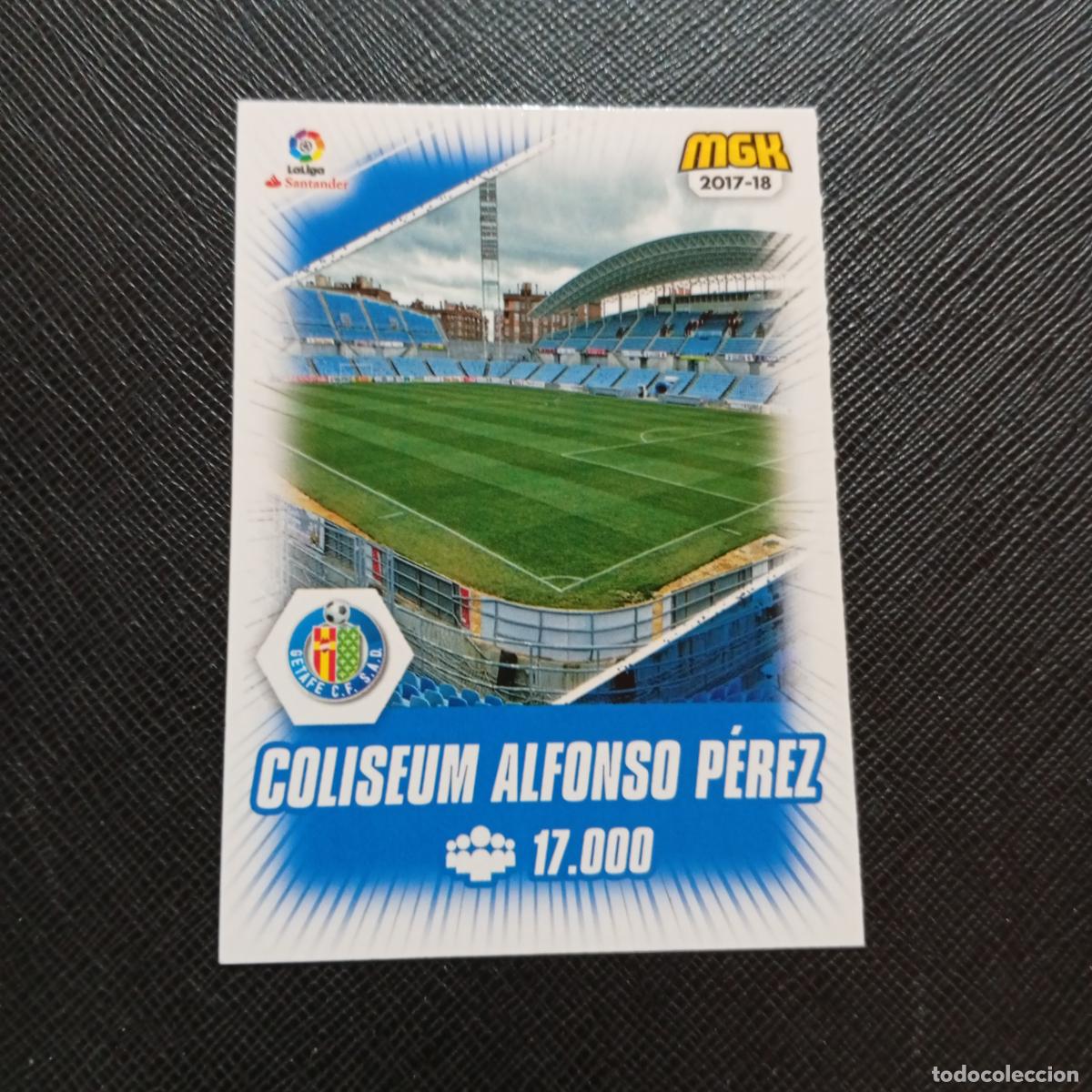 Cromos de f&uacute;tbol: 265 COLISEUM ALFONSO PEREZ GETAFE PANINI MEGACRACKS 2017 2018 CROMO FUTBOL 17 18 - A210 PG91