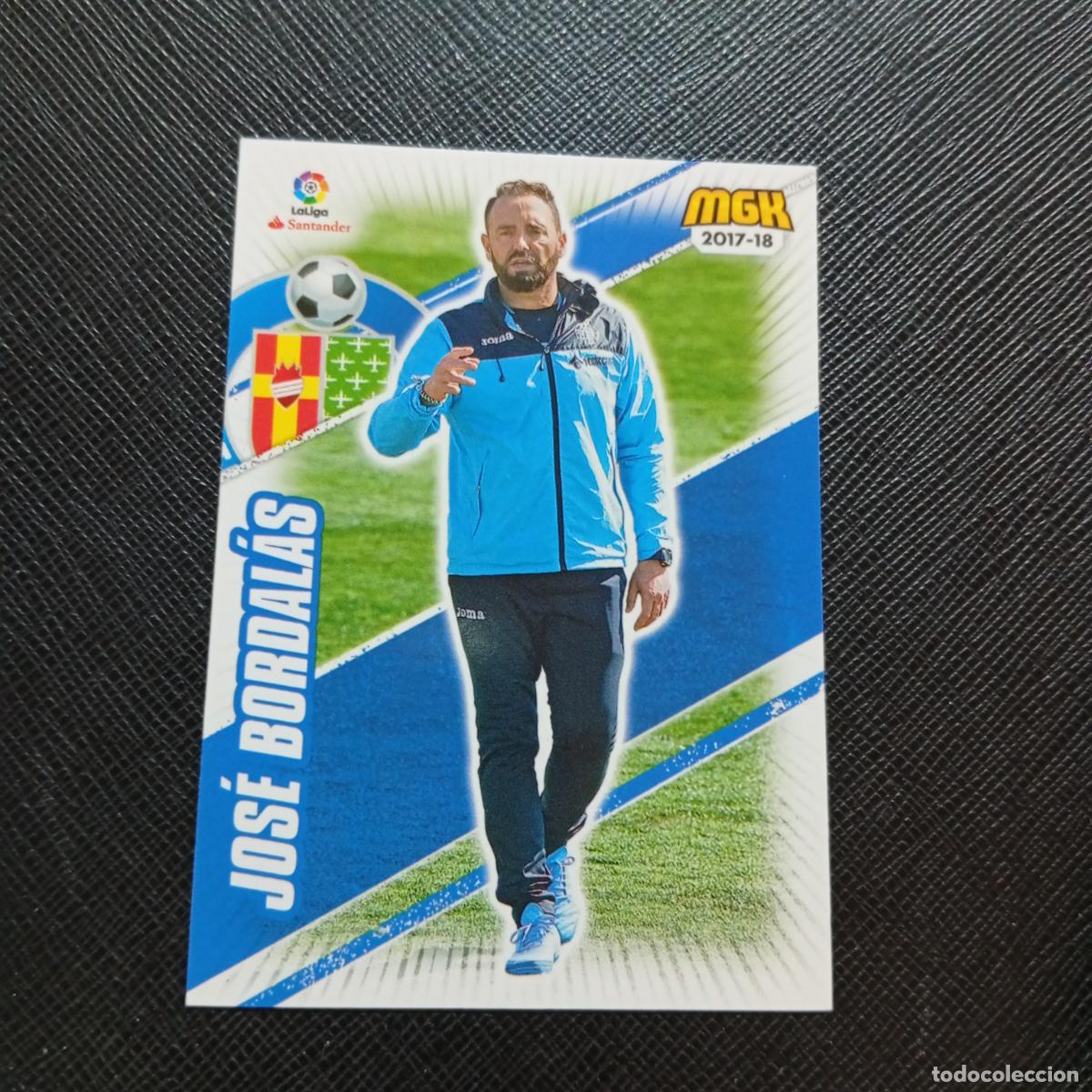 Cromos de f&uacute;tbol: 266 JOSE BORDALAS GETAFE PANINI MEGACRACKS 2017 2018 CROMO FUTBOL 17 18 - A210 PG91
